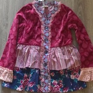 Wildflowers Clothing Polar Express Jacket NWT 8